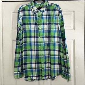 American Eagle Outfitters Casual Button Down Shirt Seriously Soft Classic Fit XL